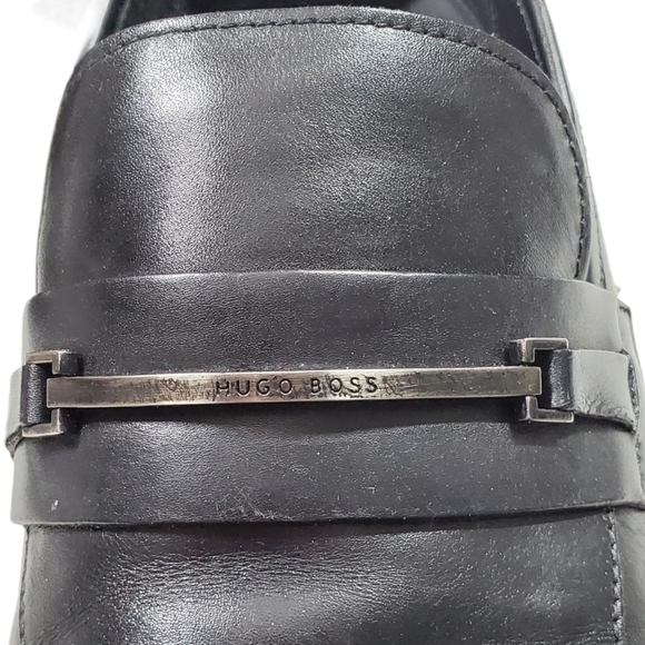 Boss Hugo Boss Men Dress up Shoes Loafers  11.5 - Picture 5 of 8